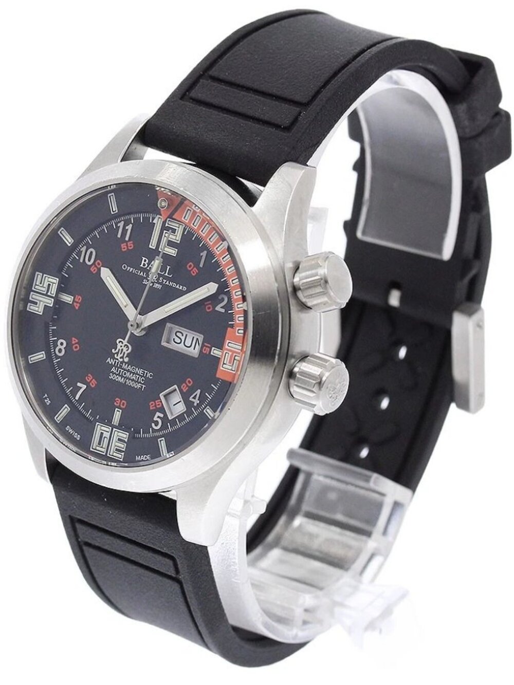 BALL WATCH Engineer Master II Diver DM1020A-P1AJ-BKOR Automatic Men's _957158